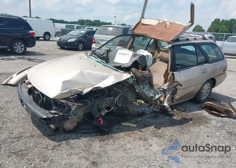 1997 Ford Escort Lx z USA, uszkodzony, nr VIN 3FALP15P2VR146952